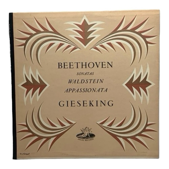 LP Walter Gieseking  - "Waldstein" And "Appassionata" Sonatas Vinyl Record - Picture 1 of 2